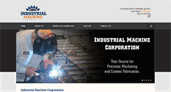 Desktop Screenshot of industrialmachinecorp.com